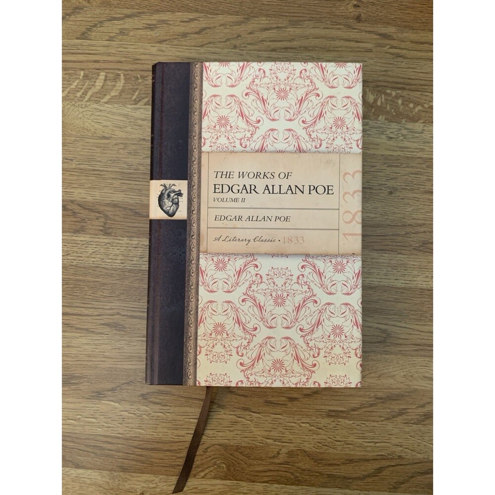 LIKE NEW Works of Edgar Allan Poe Volume 2 Hardcover Hardback A Literary Classic